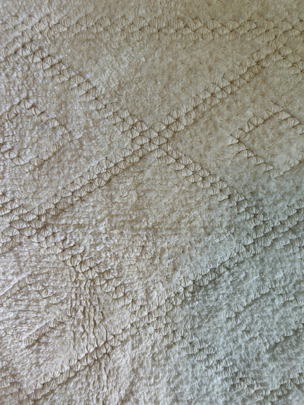 NWT Threshold 100% Cotton Ivory Colored Bath Rug
